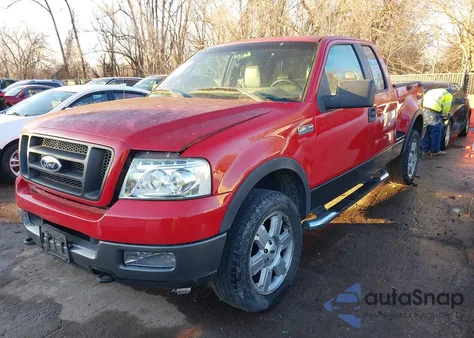 2005 Ford F-150 Fx4/Xlt из США, поврежденный, VIN 1FTPX04545KB65786
